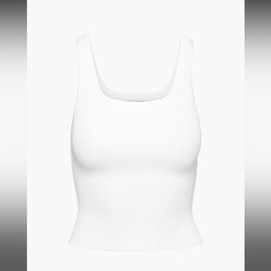 Aritzia- Babaton Sculpt Knit Squareneck Tank
